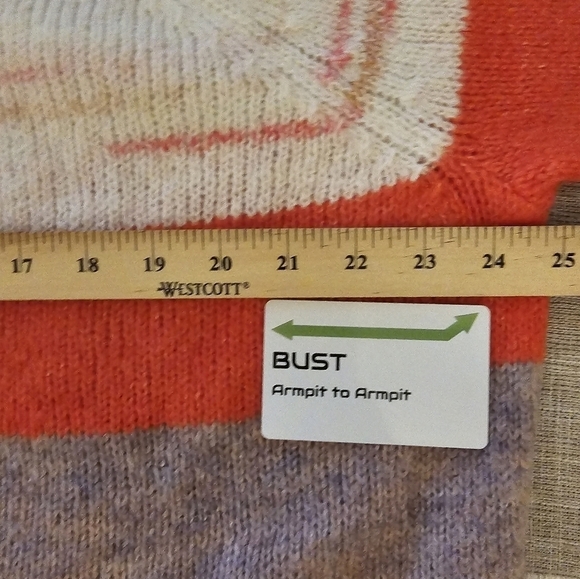 NWT Old Navy Large Wool Blend Color Block Pullover Sweater - Picture 9 of 9